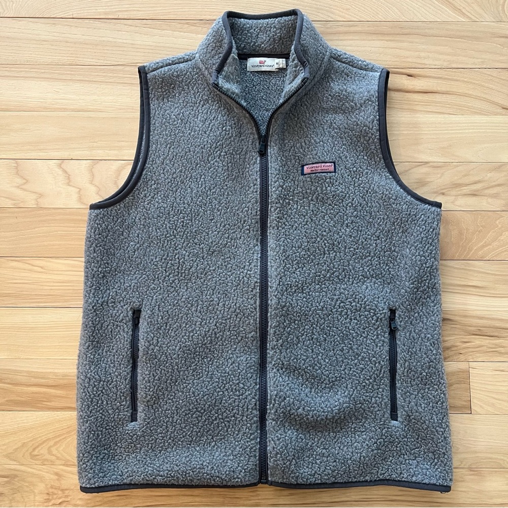 Vineyard Vines Full Zip Fleece Vest